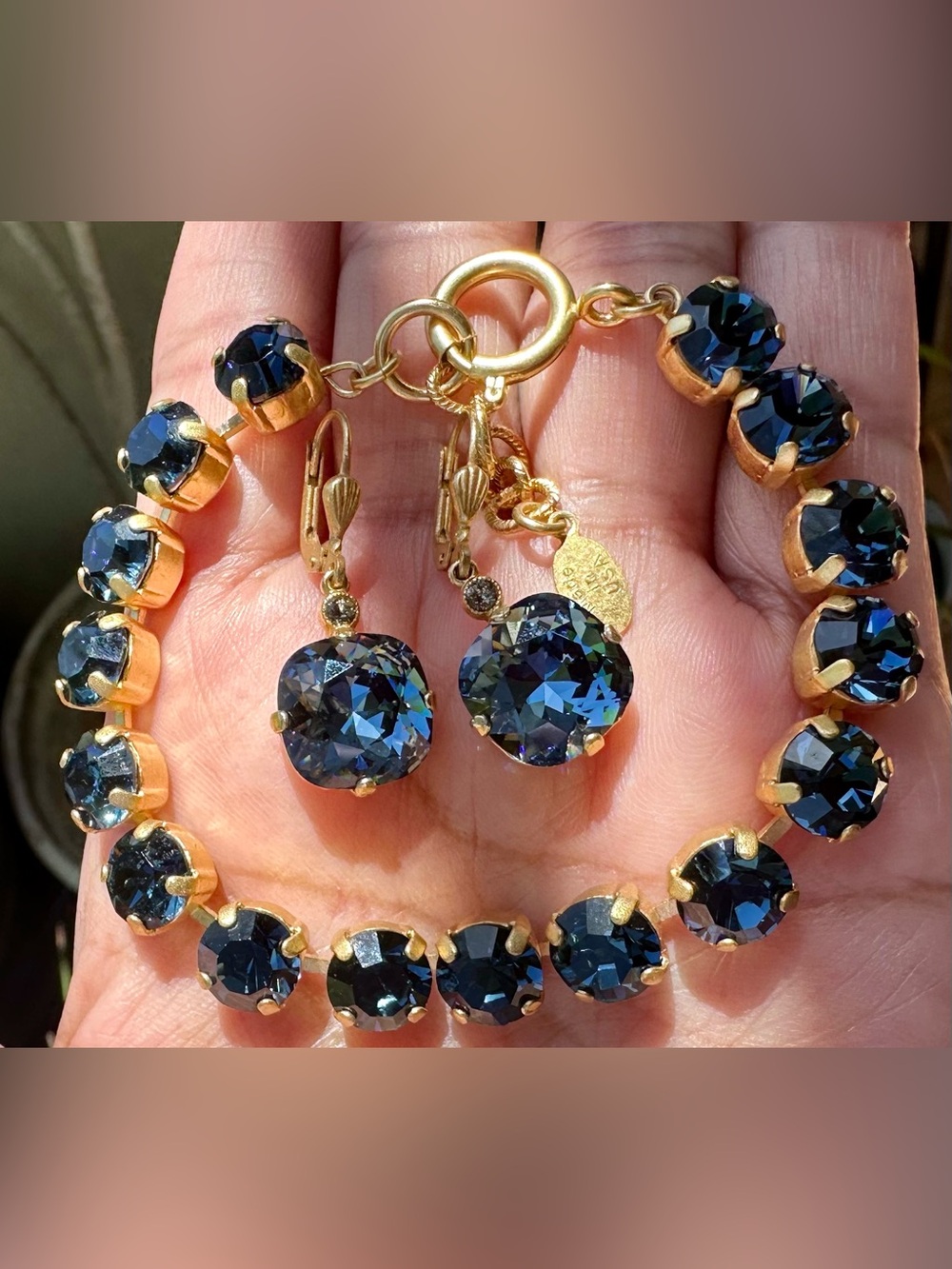 BRAND NEW Catherine Popesco Bracelet & Earrings